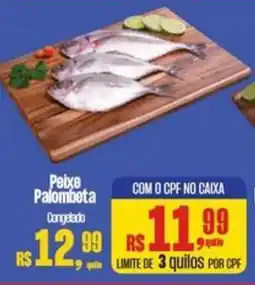 Supermercados Mateus Peixe Palombeta Congelado oferta