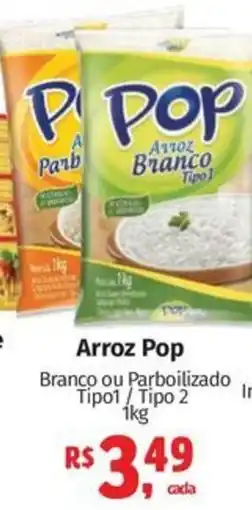 Supermercados Mateus Arroz Pop oferta