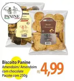 Atacadão Biscoito Panine Amendoim/ Amendoim com chocolate oferta