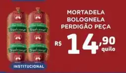 Bahamas Mix Mortadela bolognela perdigão peça oferta