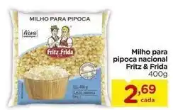 Carrefour Fritz e frida - milho para pipoca nacional oferta