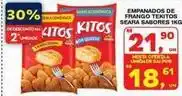 Roldão Tekitos - empanados de frango seara sabores oferta