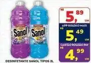 Roldão Sanol - desinfetante tipos oferta