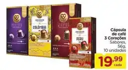 Carrefour 3 corações - cápsula de café oferta