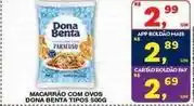 Roldão Dona benta - macarrão com ovos oferta