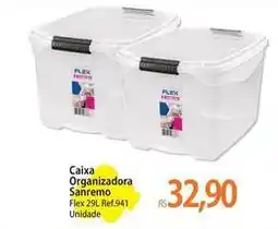 Atacadão Sanremo - caixa organizadora oferta