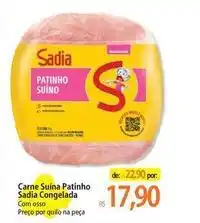 Atacadão Sadia - carne suina patinho congelada oferta