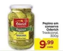 Carrefour Oderich - pepino em conserva oferta