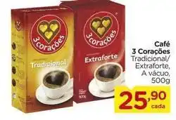 Carrefour 3 corações - café oferta