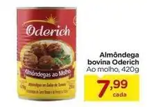 Carrefour Oderich - almôndega bovina oferta