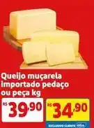 Mercado Extra Importado - queijo muçarela pedaço ou peça oferta