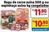 Mercado Extra Extra - ragu de carne suina ou espinacao suíno oferta