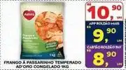 Roldão Mais - frango à passarinho temperado ad'oro congelado oferta