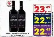Roldão Pérgola - vinho selecao tinto suave oferta