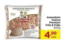 Carrefour Fritz e frida - amendoim branco premium oferta