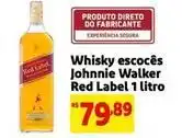 Mercado Extra Johnnie walker - whisky escocês red label oferta