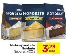 Carrefour Nordeste - mistura para bolo oferta