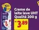 Mercado Extra Qualitá - creme de leite uht qualità oferta