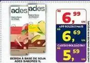Roldão Ades - bebida à base de soja sabores oferta