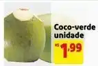 Mercado Extra Coco-verde oferta