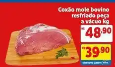 Mercado Extra Bovino - coxão mole bovino resfriado peça a vácuo oferta