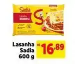 Mercado Extra Sadia - lasanha oferta