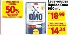 Mercado Extra Omo - lava-roupas líquido oferta