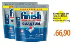 Atacadão Finish - lava louças em tablete oferta