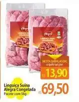 Atacadão Alegra - linguiça suína congelada oferta