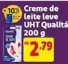 Mercado Extra Qualitá - creme de leite leve uht qualità oferta