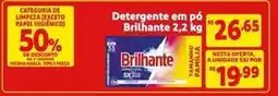 Mercado Extra Brilhante - detergente em pó oferta