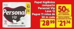 Mercado Extra Personal vip - papel higiênico compacto oferta