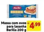 Mercado Extra Barilla - massa com ovos para lasanha oferta