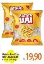 Atacadão Uai - batata pré-frita uai congelada oferta