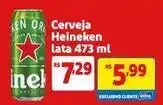 Mercado Extra Heineken - cerveja oferta