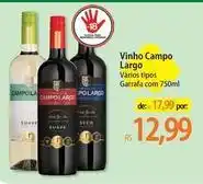 Atacadão Campo largo - vinho campo oferta