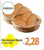 Atacadão Vida macia - pão integral oferta