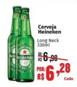 Supermercados Mateus Cerveja Heineken Long Neck oferta