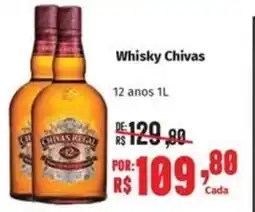 Supermercados Mateus Whisky Chivas 12 anos oferta
