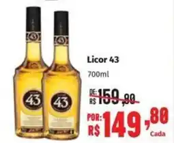 Supermercados Mateus Licor 43 oferta