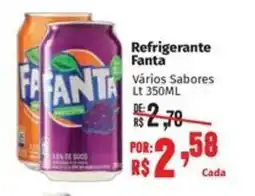 Supermercados Mateus Refrigerante Fanta oferta