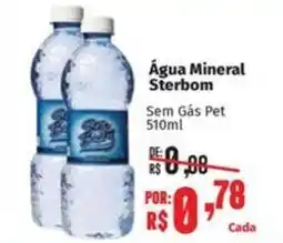 Supermercados Mateus Água Mineral Sterbom Sem Gás Pet oferta