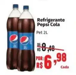 Supermercados Mateus Refrigerante Pepsi Cola oferta