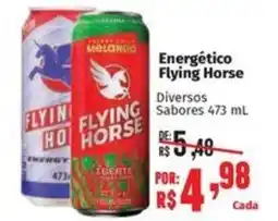 Supermercados Mateus Energético Flying Horse oferta