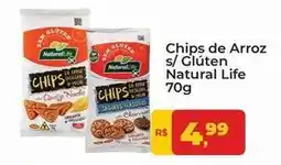 Tonin Superatacado Natural life - chips de arroz s/ gluten oferta