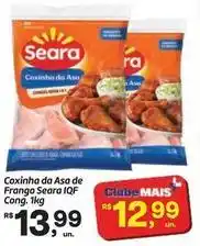 Fort Atacadista Seara - coxinha da asa de frango iqf cong oferta