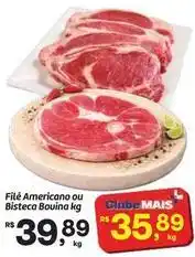 Fort Atacadista Bovina - filé americano ou bisteca bovina oferta