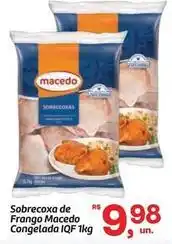 Fort Atacadista Macedo - sobrecoxa de frango congelada iqf 1kg oferta