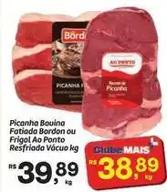 Fort Atacadista Bovina - picanha bobina fatiada ou frigol ao ponto resfriada vácuo oferta