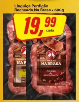 Rede Supermarket Linguiça Perdigão Recheada Na Brasa oferta